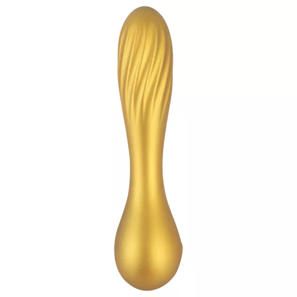 Sweet Smile - Mini vibrador metálico (amarillo)