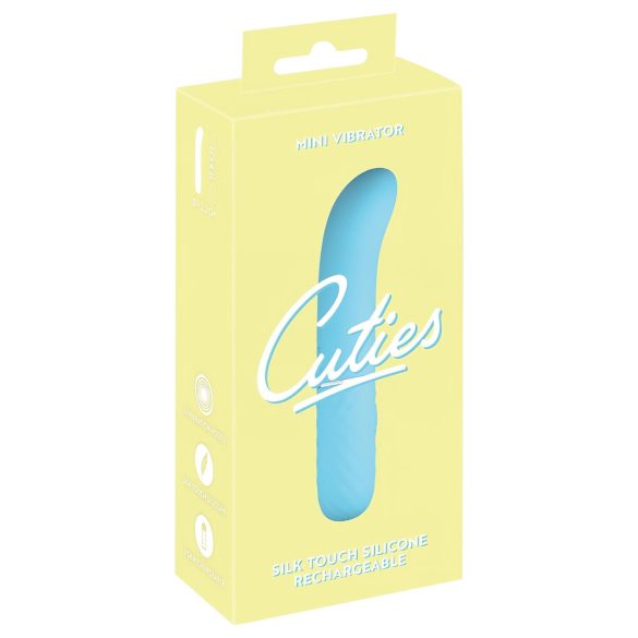 Cuties - mini vibrador punto G - compacto - silicona turquesa