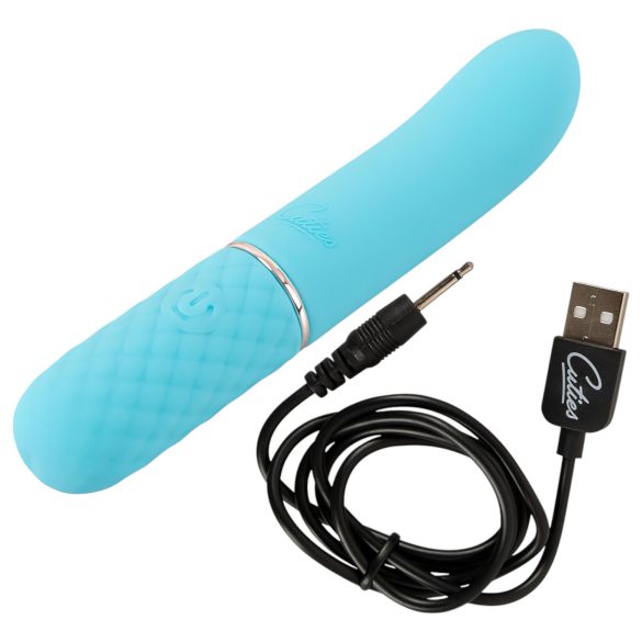 Cuties - mini vibrador punto G - compacto - silicona turquesa