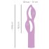You2Toys Fabulous - vibrador recargable doble motor (lila)