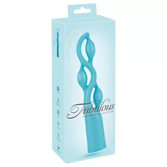 You2Toys Fabulous - vibrador recargable 3 motores silicona azul