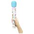 Le Wand Unicorn - set de vibrador masajeador (arcoíris)