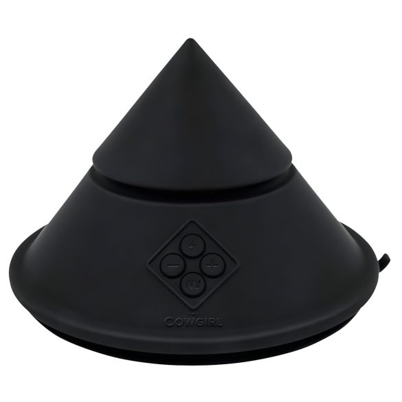 The Cowgirl Cone - máquina sexual inteligente - varios accesorios - negro