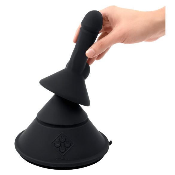 The Cowgirl Cone - máquina sexual inteligente - varios accesorios - negro