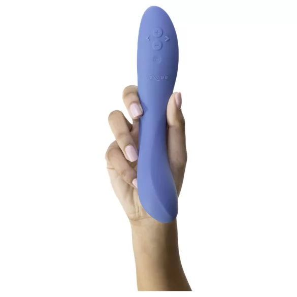We-Vibe Rave 2 - vibrador punto G recargable inteligente - silicona azul