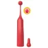 ROMP Pop - mini vibrador para clítoris - silicona roja
