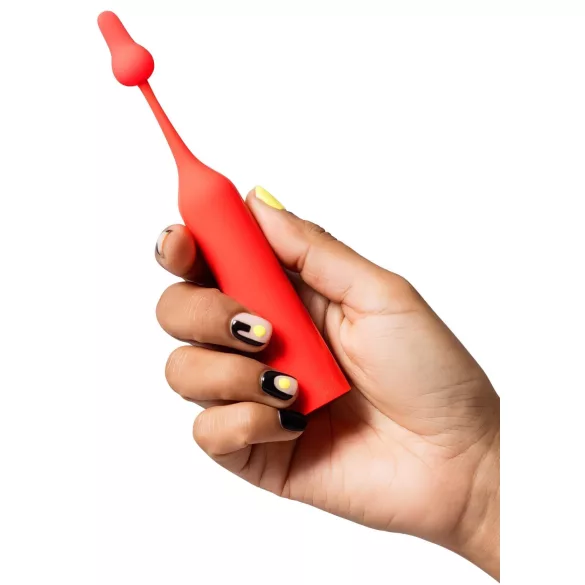 ROMP Pop - mini vibrador para clítoris - silicona roja