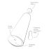 ROMP Pop - mini vibrador clitorial (rojo)