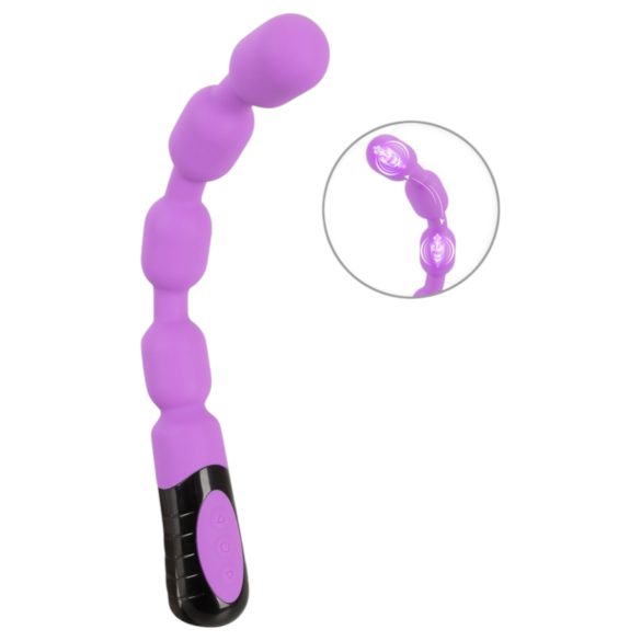 You2Toys - Vibrador púrpura de perlas para punto G y P