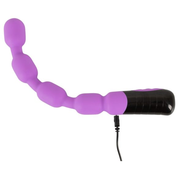 You2Toys - vibrador punto G y próstata con perlas - silicona lila