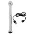 Rebel - vibrador prostático de metal (plata)