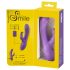 Smile - vibrador con estimulador de clítoris (lila)