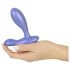 Plug anal vibrante azul - Smile