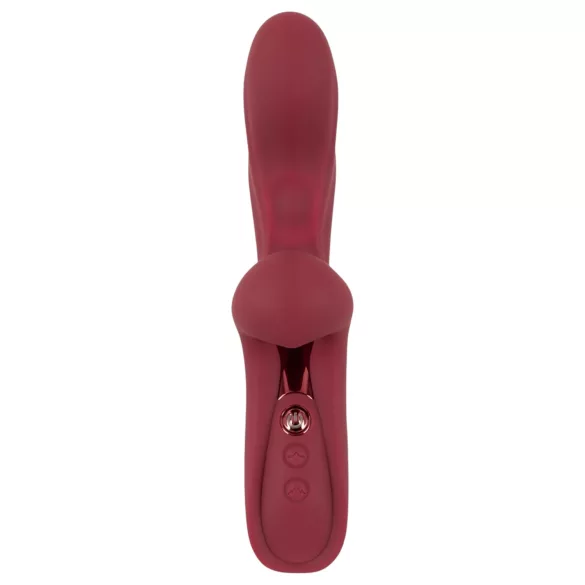 Javida - Vibrador conejo 2 funciones - recargable - rojo