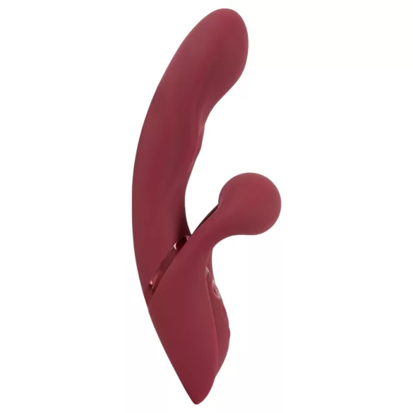Javida - Vibrador conejo 2 funciones - recargable - rojo