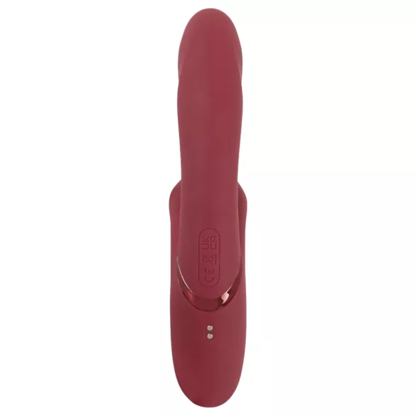 Javida - Vibrador conejo 2 funciones - recargable - rojo