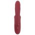 Javida 2 Funciones Rabbit - vibrador rojo recargable con estimulador