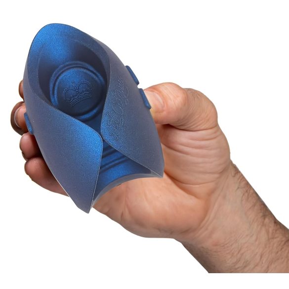 Pulse Solo Essential Dragon Eye - masturbador masculino vibrador silicona azul