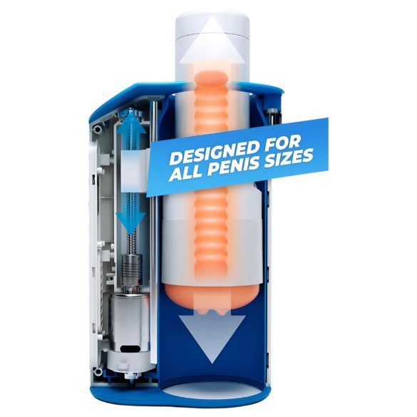 Autoblow A.I. Ultra - masturbador boca eléctrica - blanco