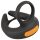 Rebel - anillo vibrador para pene y testículos (negro)