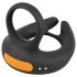 Rebel - anillo vibrador para pene y testículos (negro)