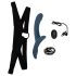 Set de vibrador ajustable You2Toys (negro-azul)