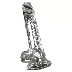 Crystal - Consolador con ventosa (transparente)