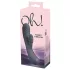 You2Toys - Oh! Rabbit vibrador con brazo para el clítoris (negro)