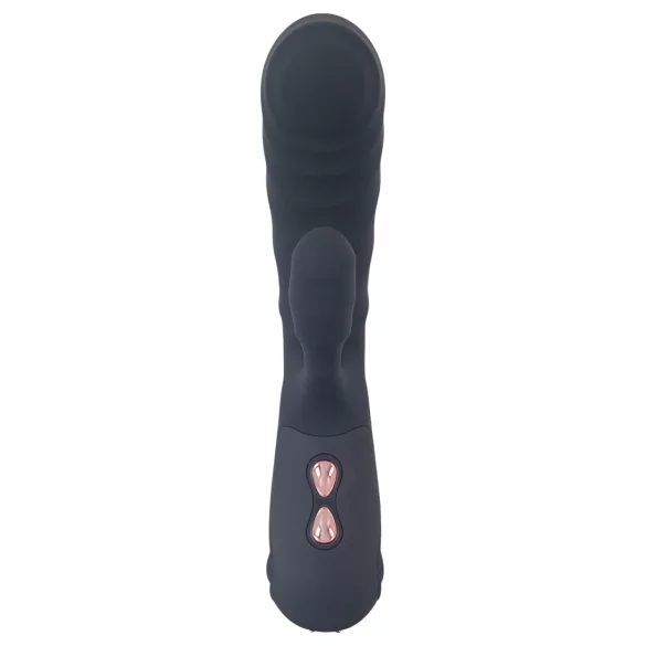 You2Toys - Oh! Rabbit vibrador con brazo para el clítoris (negro)