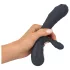 You2Toys - Oh! Rabbit vibrador con brazo para el clítoris (negro)