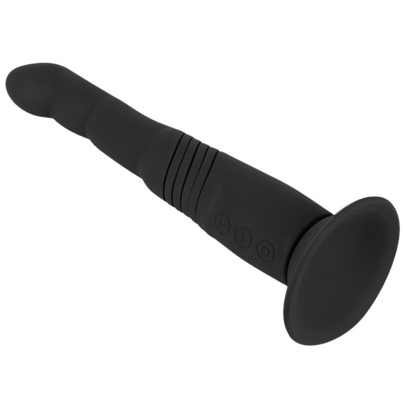 Vibrador puntos G+P para parejas (negro)