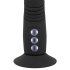Vibrador puntos G+P para parejas (negro)