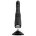 Vibrador puntos G+P para parejas (negro)