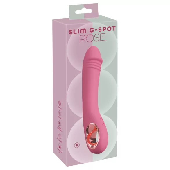 You2Toys - vibrador punto G recargable - silicona rosa