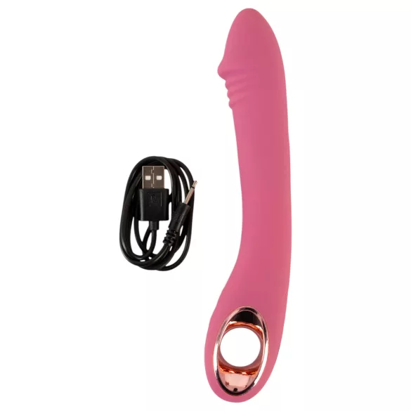 You2Toys - vibrador punto G recargable - silicona rosa
