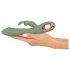 You2Toys - vibrador con brazo clitorial (verde)