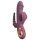You2Toys - vibrador lila, triple brazo, recargable