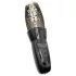 Stroker - masturbador giratorio, de vaivén y vibrador (negro)