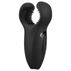 Rebel - Vibrador glande móvil y vibrante (negro)