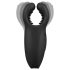 Rebel - vibrador de glande con brazo oscilante (negro)