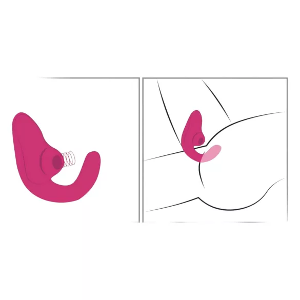 Womanizer Blend - vibrador de punto G y estimulador de clítoris (rosa)