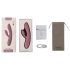Svakom Trysta Neo - vibrador rosa con bolas móviles y brazo para clítoris