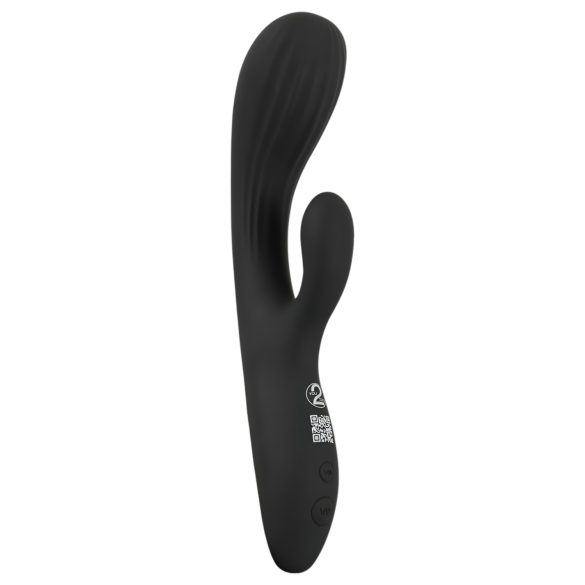 You2Toys Intense - Vibrador Negro con Brazo para Clítoris y Punto G