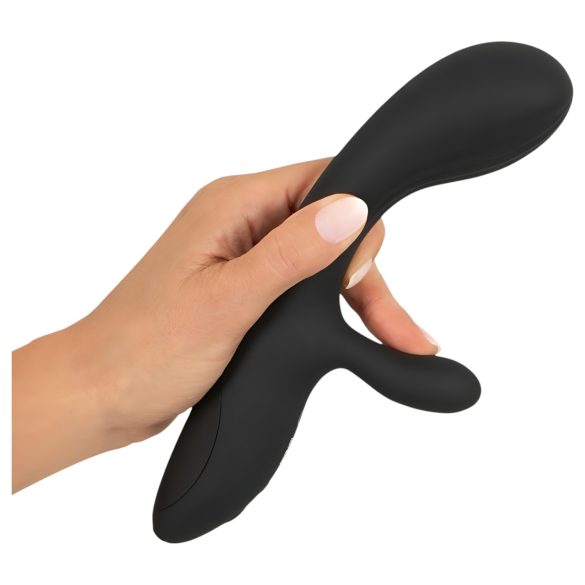 You2Toys Intense - Vibrador G-punto con brazo de clítoris (negro)