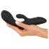 You2Toys Intense - Vibrador Negro con Brazo para Clítoris y Punto G