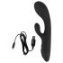 You2Toys Intense - Vibrador Negro con Brazo para Clítoris y Punto G