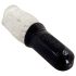 Stroker - masturbador vibratorio y giratorio (transparente)