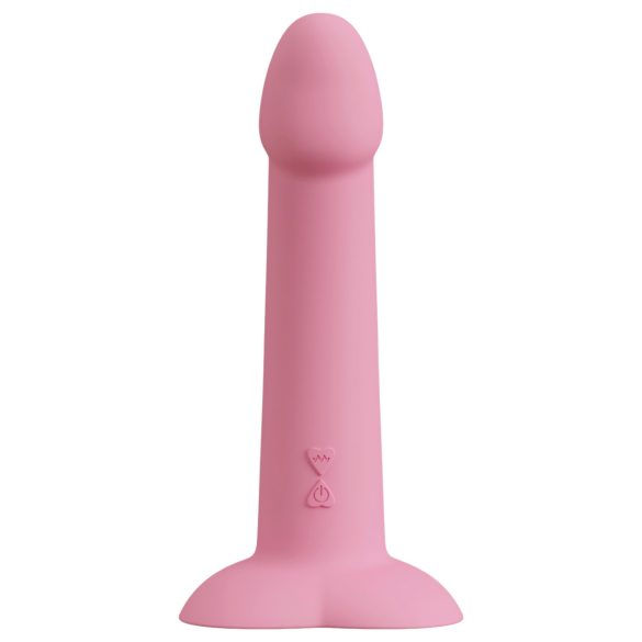 You2Toys - vibrador con forma de corazón - silicona rosa