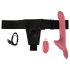 You2Toys - Juego de consoladores con arnés (rojo)