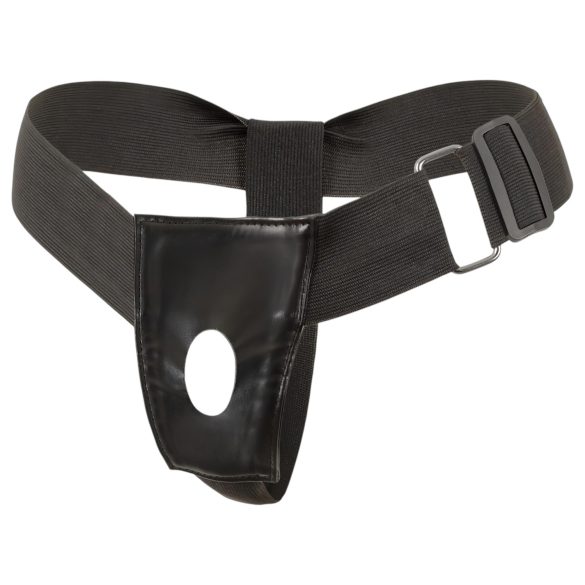 You2Toys - arnés con consolador vibrador - set - silicona roja